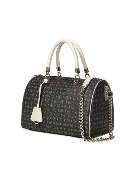 Bauletto Pollini Heritage nero-avorio