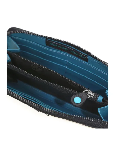 Gabs Women's leather zipped wallet sand