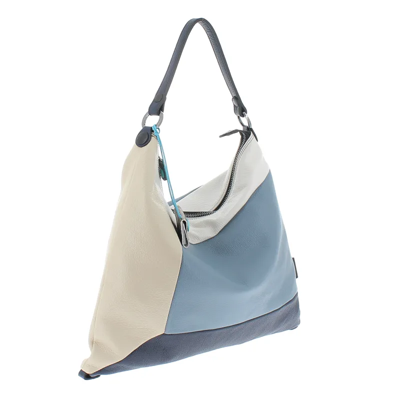 Gabs Emera large shoulder bag multicolor light blue 2