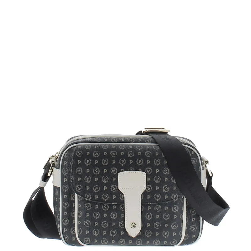 Pollini heritage Shoulder bag black-ivory