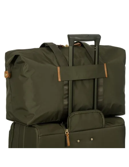 Brics X-Collection Large folding duffel bag olive green