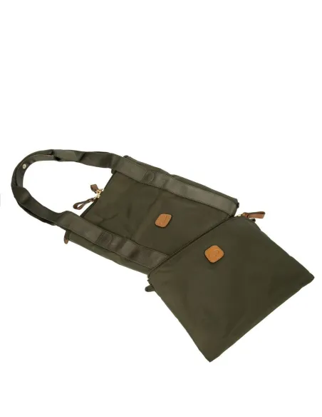 Borsone Pieghevole Brics X-Collection L verde oliva