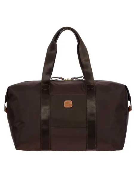 Brics X-Collection Medium Folding Duffle Dunkelbraun