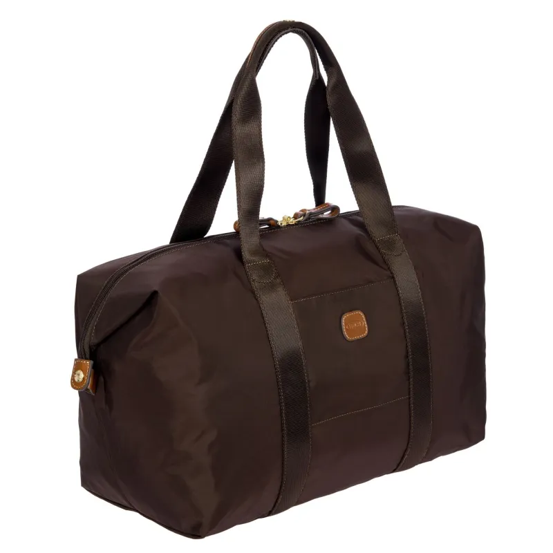 Brics X-Collection Folding duffel bag dark brown 2