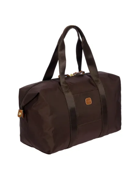 Borsone medio pieghevole Brics X-Collection marrone