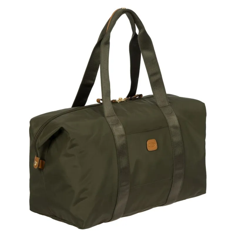 Brics X-Collection Folding duffel bag olive green 2
