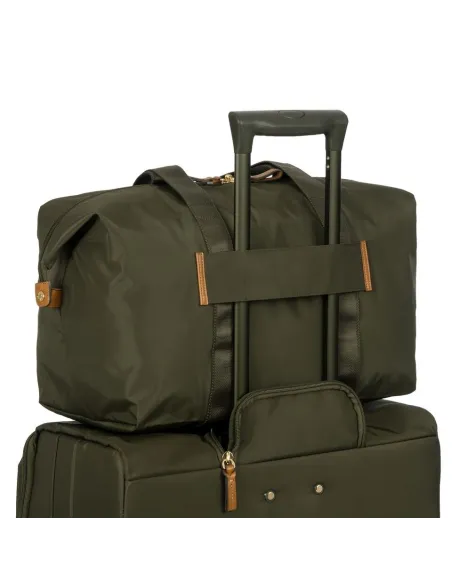 Brics X-Collection Medium Folding Duffle Olivgrün