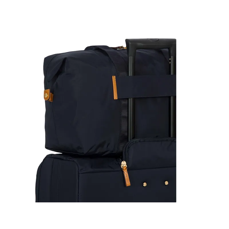 Brics X-Collection Medium Folding Duffle blau 2