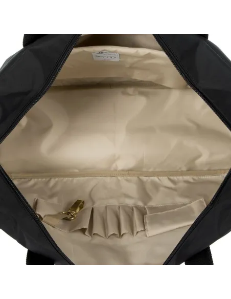 Borsone cabina Brics con tasche esterne, nero
