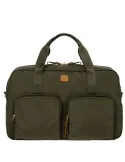 Duffle Bag with two front pockets X-Collection olive green