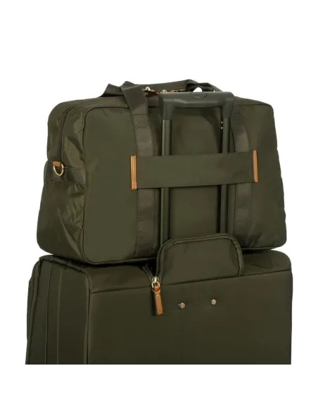 Duffle Bag with two front pockets X-Collection olive green