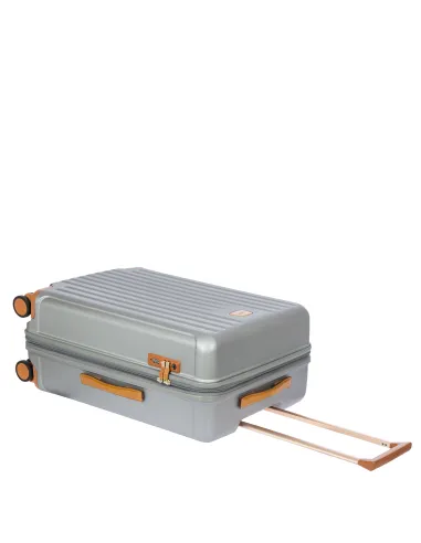 Trolley medio Brics Capri grigio argento