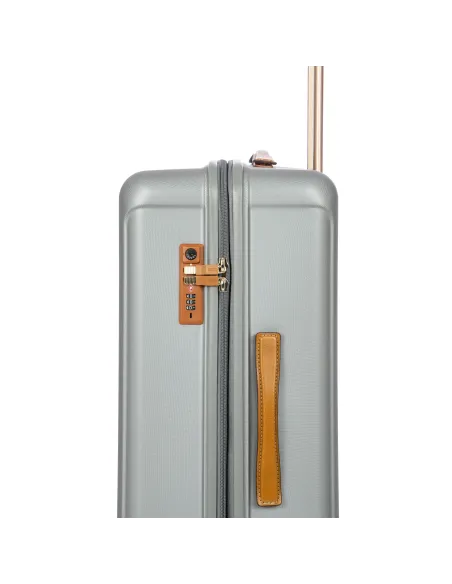 Trolley medio Brics Capri grigio argento