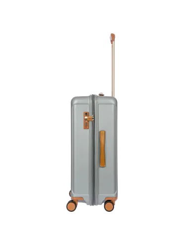 Trolley medio Brics Capri grigio argento