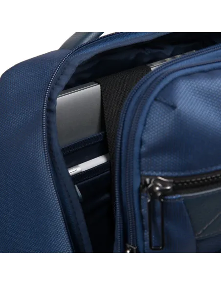 14" Laptop-Rucksack Piquadro Trakai blau
