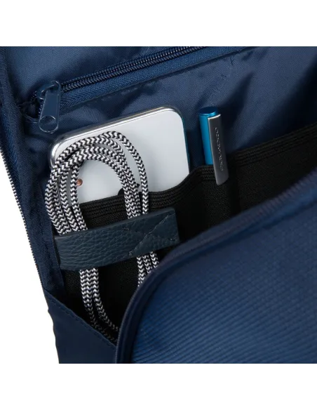 14" Laptop-Rucksack Piquadro Trakai blau