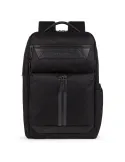 14" Laptop-Rucksack Piquadro Trakai schwarz