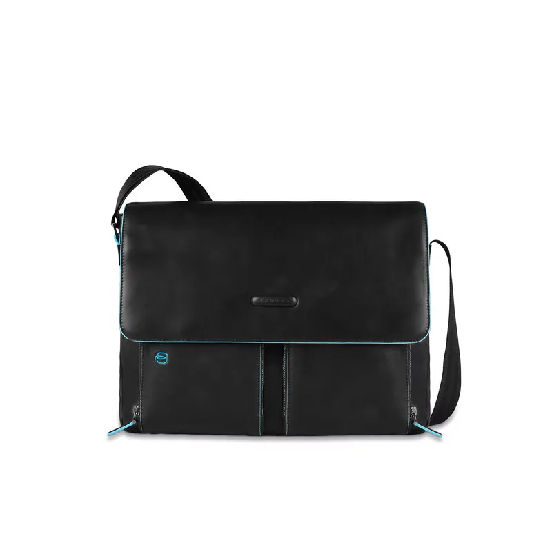 Piquadro Blue Square Laptopkuriertasche schwarz