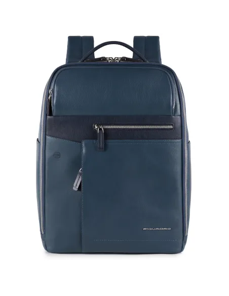 Laptop/iPad Rucksack mit iPad Air/Pro 9,7-Fach Cary Piquadro blau