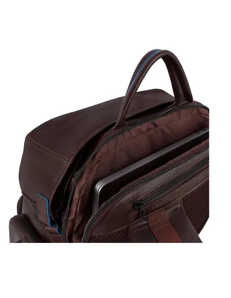 Zaino fast-check per computer e iPad® Piquadro B2 Revamp Mogano