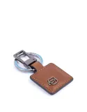 Keychain with carabiner B3 brown