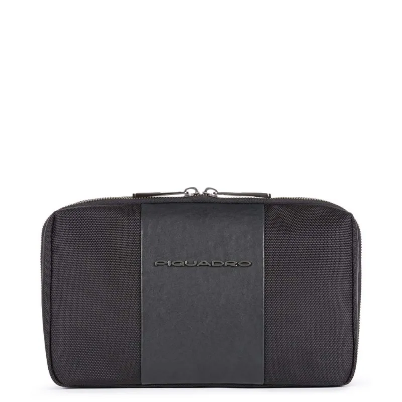 Busta porta cavi Piquadro Brief 2 nera