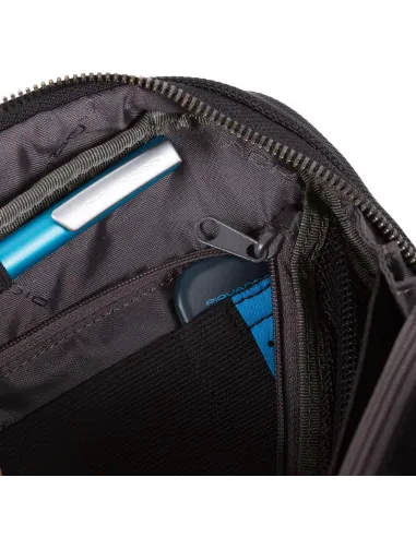 Busta porta cavi Piquadro Brief 2 nera