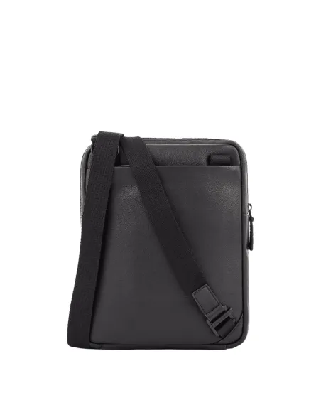 Borsello in pelle Piquadro Charlie nero