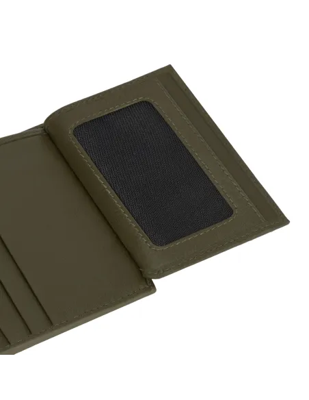 Piquadro Charlie Small vertical men's wallet green