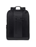 Piquadro Brief2 PC and iPad® backpack with anti-furt cable black
