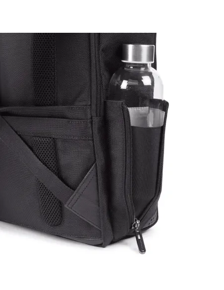 Piquadro Brief2 PC- und iPad®-Rucksack mit Anti-Diebstahl-Kabel schwarz