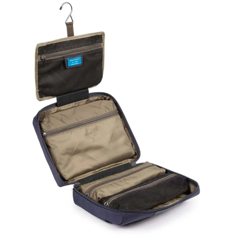 Necessaire da viaggio Piquadro Brief2 blu 2