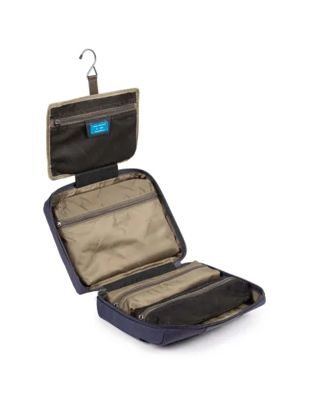 Piquadro Brief2 Kulturtbeutel blau