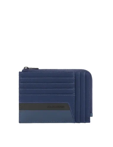 Piquadro Keith Zipper coin pouch in...