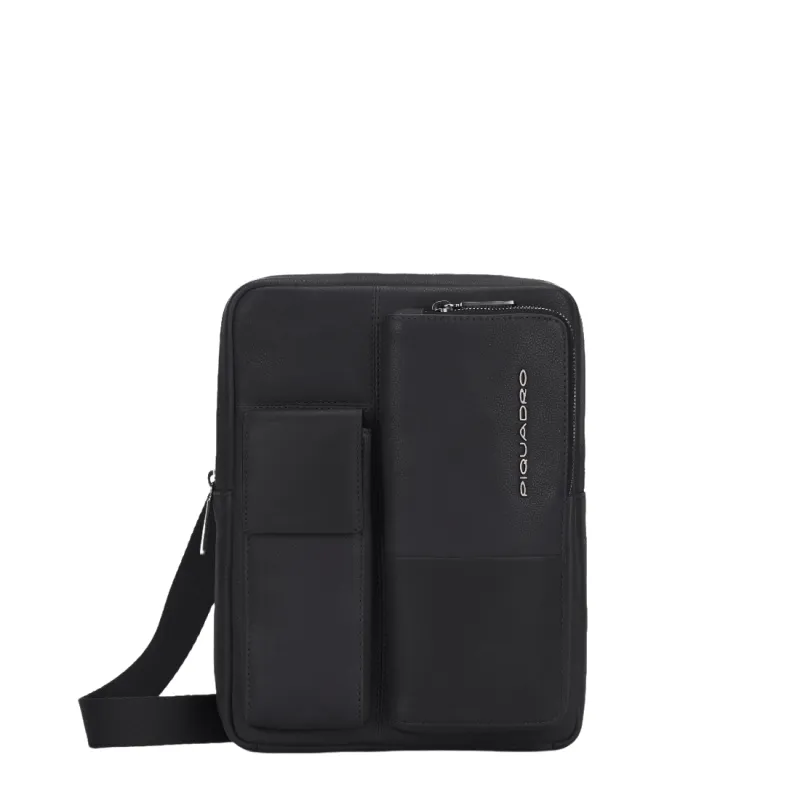 Piquadro Ronnie iPad®Pro 11"crossbody bag black
