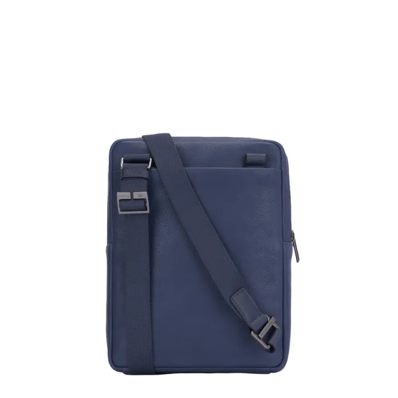 Borsello porta iPad®Pro 11" in pelle Piquadro Ronnie nero 2