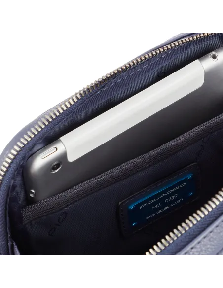 Piquadro Ronnie IPad® mini Umhängetasche blau