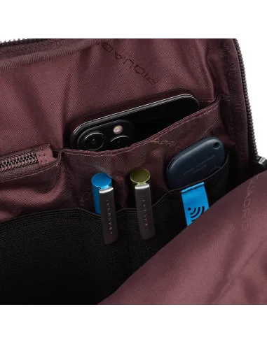 Cartella in pelle con due scomparti...