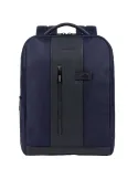 Piquadro Brief2 PC and iPad® backpack with anti-furt cable blue