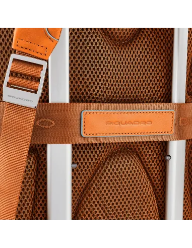 Zaino in pelle Piquadro Blue Square...