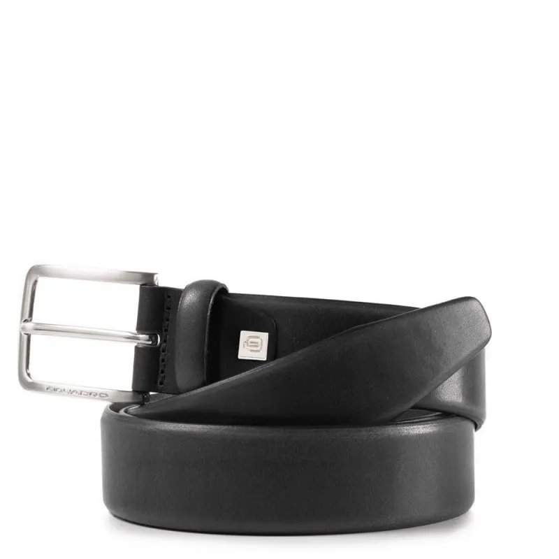 leather belt black