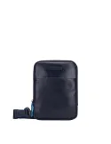 Piquadro B2 Revamp Umhängetasche mit iPad®mini-Fach blau