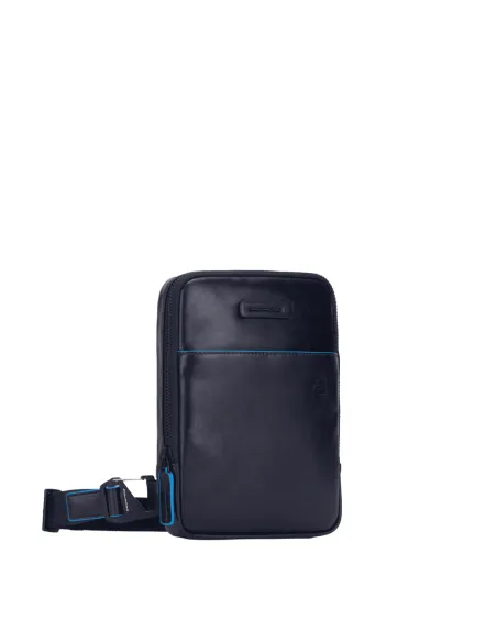 Borsello porta iPad mini® in pelle Piquadro B2 Revamp blu