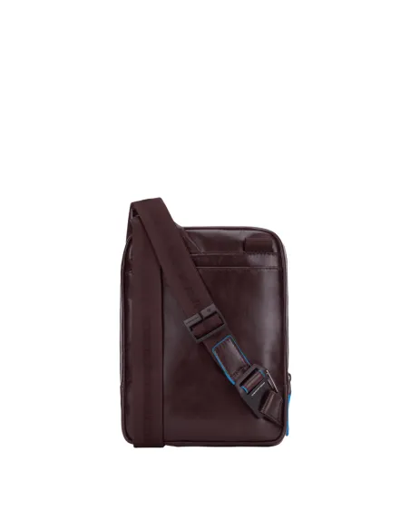 Piquadro B2 Revamp Pocket crossbody bag with iPad®mini compartment dark brown
