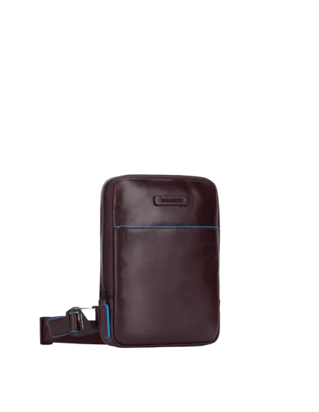 Piquadro B2 Revamp Umhängetasche mit iPad®mini-Fach Dunkelbraun