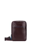 Piquadro B2 Revamp Pocket crossbody bag with iPad®mini compartment dark brown