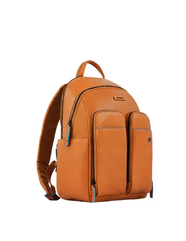 Piquadro B2 Revamp Leather backpack sand