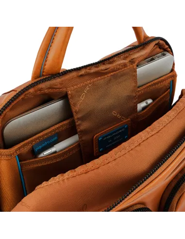 Piquadro B2 Revamp Leather backpack sand
