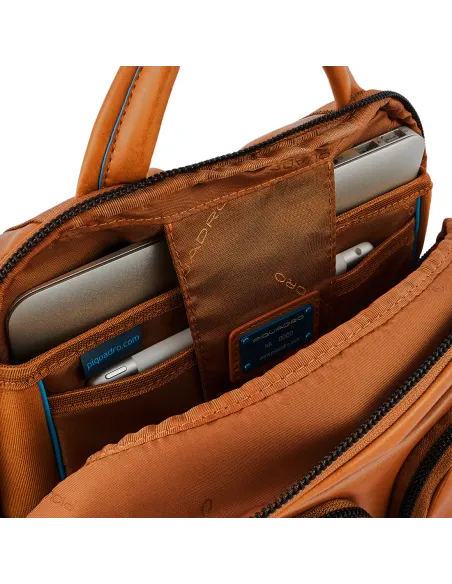 Piquadro B2 Revamp Leather backpack sand