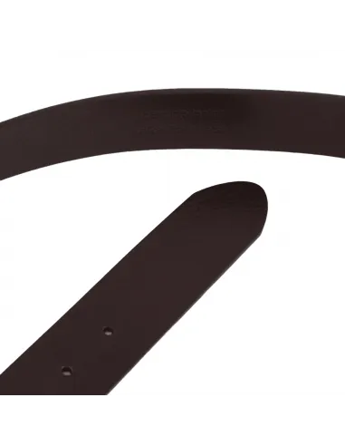 Piquadro B3 Leather belt dark brown